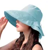 Cappelli larghi brim -protezione UV Secchio di moda Fashi