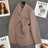 Kvinnors kostymer blazers affärer casual jackets ren färg metall mönster dam rockar män kvinnor lämplig kläddesigner lyxkläder