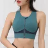 Outfit Sxl Sports Bra with Zippers High Impact Shockproof Brassiers Yoga Crop Tops Sexy Gym Breathable Bras Padded Fiess Nylon Vest