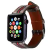 Дизайнерские кожаные ремешки для Apple Watch Дизайнерские ремешки iwatch Strap Series 7 Se 40MM 45MM Мужские браслеты Wowan Модный ремешок для часов с узорами часы Smart Watc