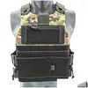 Tactische Vesten Jachtjassen Lichtgewicht Fcsk 2.0 Vest Combat Plate Carrier Uitrusting Outdoor Cs Game Quick Release 500D Drop Deli Dhejk