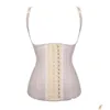 Taille Tummy Shaper Corset Body Shaper 25 os en acier Latex gilet taille formateur minceur ceinture orthopédique modélisation sangle Shapers 220104 Dhoxj