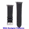 デザイナーファッションG Apple WatchBand Straps 49mm 41mm 45mm 42mm 38mm 40mm 44mm Luxury Designers Brown L Flower Watch Bands IWATCH 8 7 6 5 4 3 2 1革のブレスレ