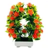 Dekorative Blumen, schöne, pflegeleichte künstliche Bonsai, lichtecht, lange Lebensdauer, künstlich für die Inneneinrichtung