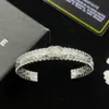 Designer armband mode luxe damesarmband met diamanten open armband vrijetijdskleding klassiek letterontwerp niet-allergeen materiaal
