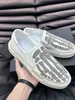 Luxury Brand Skel Top Slip On Loafers Shoes Men Rubber Sole Party Dress Gentleman Moccasins Comfort Oxford Walking EU38-46