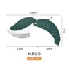 Mini couteau à feuilles Portable pliant en acier inoxydable vert pour l'extérieur, 608960
