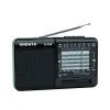 ラジオXHDATA D328 FMラジオAM SWポータブルショートウェーブラジオバンドTFカード付きMP3プレーヤージャック4Ω/3Wラジオレシーバー