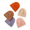 Bérets Chapeaux d'hiver pour femme Sourire Bonnets tricotés Chapeau Fille Automne Femme Happy Beanie Caps Gorros Warmer Bonnet Dames Casquette Casual