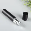 Doldurma Şişesi Siyah Renk 5ml 10ml Mini Taşınabilir Doldurulabilir Parfüm Atomizer Sprey Şişeler Boş Şişeler Kozmetik Konteyner Şişesi LL