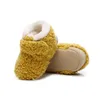 Stivali in cotone per ragazze H Scarpe calde per neonati Ragazzi Snow First Soft Baby