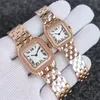 Designer fashion womens watch gold watches high quality panthere 22 27mm square watch gift Sapphire Waterproof weddings montre luxe Gold Silver color xb017 B4