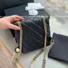 Xiaoxiangjia 22P Backpack, Small Square Bag, Caviar, Genuine Leather, Diamond Grid Single Shoulder Chain, Portable Classic Women's Bag 75% Factory Wholesale