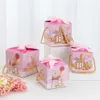 New New Cute Cartoon Animal Candy Box For Kids Birthday Gift Bag Boy Girl New Baby Shower Favor Gender Reveal Boxes Party Decorations