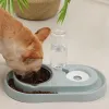 Fournitures HOOPET Bol d'alimentation automatique pour chat Distributeur d'eau pour animaux de compagnie Chaton Fontaine à boire Plat de nourriture Produits pour animaux de compagnie Économiser de la nourriture Bol pour chien Fournisseurs