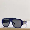 Nouvelles lunettes de soleil design de mode 4436 monture carrée style simple et populaire lunettes de protection uv400 extérieures polyvalentes6446215FX1F