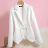 Women's Suits Women Fashion Long Sleeve Chic Blazer Elegant Classic Clothing All-match Turndown Collar Casual D31