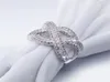 Vecalon Fashion Infinity Ring 925 Sterling Silver Diamond Cz Stone Bague de fiançailles pour femmes hommes Finger Jewelry1500061