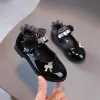 Zapatillas de deporte para niñas, zapatos para niños, fondo suave, diamantes de imitación, flores, zapatos de princesa, zapatos para niñas, zapatos individuales para niños 1 2 3 414