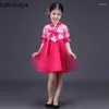 Stage Wear Korean Children Ethnic Costumes Girls Dress