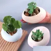 Craft Tools 3D Flower Pot Mod Geometric Concrete Cement Succent Planter Molds Epoxy Resin Handicraft Making Supplies Home Garden Dro Dhxgr