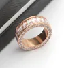 modesmycken ring hela bokstaven vit explosion sten ring en rad diamantring guld handel ringer kvinnor ringar förlovning r2489837