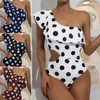 Women's Swimwear Swimsuit Gorgeous Flounce Edge Bathing Suit High Waist Women