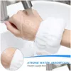 Handdoek Spa Polswasband Microfiber wasband Polsband Gezicht wassen Absorberende polsbandjes Polsen Zweetband Voorkom vloeistofdruppels Deliv Dhhba