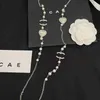 Necklaces Necklaces Women Charm Pearl New Designer Style Womens Birthday Travel Romantic Necklace with Heart Long 240228