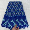 2024 Swiss Voile Lace Fabric African Women High Quality Senaste design Broderi Wedding Party 5 Yards KRL-3900 KRL-3900