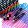 Markers 18/24/30/40/60/80/120 Colors Single Art Markers Brush Pen Sketch Alcohol Based Markers Dual Head Manga Drawing Pens Art Supplies