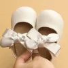 Boots Chinese Style BowKnot Baby Newborn Toddler Girl Crib Shoes Pram Soft Sole Prewalker Antislip Baby Shoes