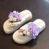 Zapatilla 2022 Nuevo verano Nuevo antideslizante Niños Flip Flops Niños Niñas Moda Playa Pinch Sandalias Woemn Moda Flor Zapatillas SO077 J240228