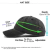 Baseball Cap Adjustable Original Classic Cotton Hat for Men Women 22176