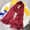 Designer Silk Scarf Fashion Man Women 4 Season Shawl scarf Letter Scarves Size 180x70cm 11 Color High Quality Golden thread