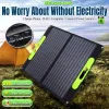 Solar Complete Solar System Foldable Solar Panels 100W 120W 60W 18V 12V 5V Controller Panel Solar Battery Charge Motorhome RV Car