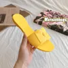 2024 Luxury Womens Slippers claquette luxe sandles Rubber Sandals Italy Brands Summer Shoes Ladies Woman Fashion Casual Slides Scuffs Mules