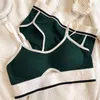 Soutien-gorge Ensembles Coton Soutien-Gorge Ensemble Femmes Confort Sous-Vêtements Sans Couture Femme Push Up Taille Basse String Culotte Casual Sport Lingerie Intimates