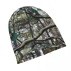 Berets Real Tree Camuflagem Camo Cap Moda Outono Inverno Ski Skullies Beanies Chapéu Primavera Quente Térmica Elástica Bonnet Tricô Chapéus