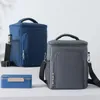 Pacotes de gelo térmico isolado sacos refrigeradores grandes mulheres homens piquenique almoço bento caixa viagens churrasco refeição zip pacote crossbody tote organizador