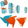 Kök förvaring 1/2st Cup Gadget Space-Saving Design Bekväm skåp Stapble Shelf Coffee Mug Organizer