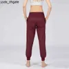 Lu Lu Lulus Pantaloni da Yoga da Donna Pantaloni da Yoga da Donna ad Asciugatura Rapida con Coulisse da Corsa Pantaloni Sportivi da Ballo Larghi Jogger Ragazze Palestra Fitness Designer di Flusso di Marea Luluss