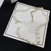 collier de créateur collier de perles bijoux de luxe collier de créateur or rose bijoux cadeau Saint Valentin avec boîte