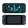 Przypadki Cool Snake Black Case dla konsoli OLED/Switch Nintendo Switch/Switch i Joycon Shockabsorption i Smurcatch Slim Cover