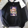 Sudaderas con capucha para mujer Kawaii Oshi No Ko Ai Ruby y Aqua Ropa Estética Sudadera con capucha gráfica Unisex Anime Manga Vintage Sudadera