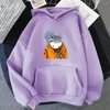 Kvinnors hoodies jujutsu kaisen panda 2024 streetwear kvinnor tröja hösten våren långärmade harajuku härlig tryck avslappnad tröjor