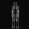 8 Arms Clear Candlesticks Holder 38,5 tum Tall Arcylic Candelabra Candle Holder Events Party Wedding Table Centerpiece