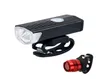 Feu avant de vélo Rechargeable par USB, 300 Lumen, 3 modes, 6000K, étanche, phare de cyclisme, lampe de poche 7776828