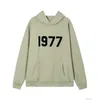 2024 디자이너 Mens Hoodies Womens Essentialsweatshirts Fashion 캐주얼 느슨한 스트리트웨어 스웨트 셔츠 Essentialshoodie Letter Cotton Pullover Coat 9ZCJ