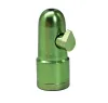 Bullet Snuff Bottle Pipe Dispenser Rocket Metal 44mm für Snorter Mini Smoking Pipes Shisha Wasserbongs Sniff Nasal Sniffer Tobacco ZZ